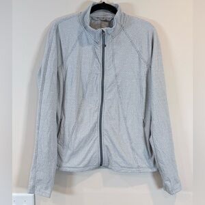 🔥 Gray Lightweight Jacket Women’s Size L EC🔥